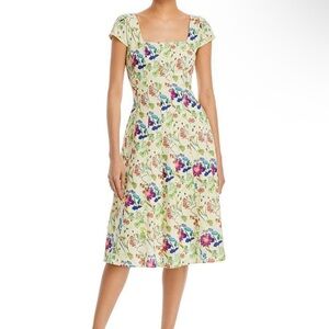 Bagatelle Floral Print Sleeveless Dress Size L